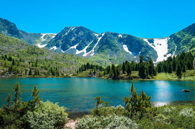 Чуйский тракт до озера Киделю